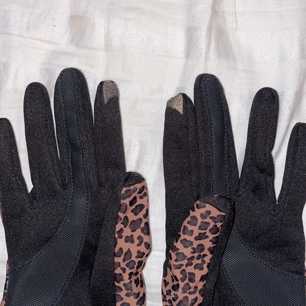 Cheetah leopard tech slim gloves